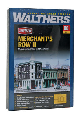 3029 Walthers Merchant's Row II (Scale=HO) Cornerstone Part#933-3029