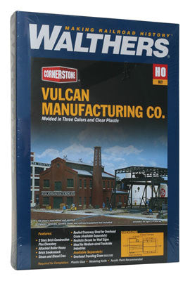 3045 Walthers Vulcan Manufacturing Co. (Scale=HO) Cornerstone Part#933-3045