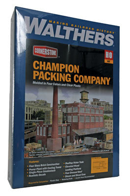 3048 Walthers Champion Packing Plant (Scale=HO) Cornerstone Part#933-3048
