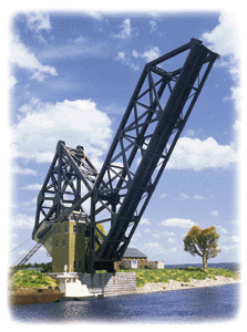 3070 Walthers Bascule Bridge (Scale=HO) Cornerstone Part#933-3070