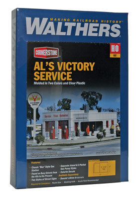3072 Walthers Al's Victory Service (Scale=HO) Cornerstone Part#933-3072