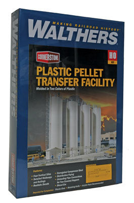 3081 Walthers Plastic Transfer Facility (Scale=HO) Cornerstone Part#933-3081