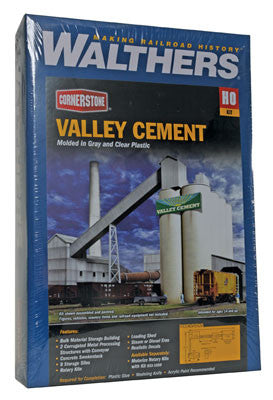 3098 Walthers Valley Cement Plant Kit (Scale=HO) Cornerstone Part#933-3098