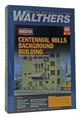 3160 Walthers Centennial Mills Background Building (Scale=HO) Cornerstone Part#933-3160