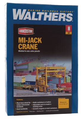 3222 Walthers Mi-Jack TL-1000 crane (N Scale) Cornerstone Part# 933-3222