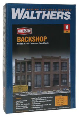3227 Walthers Backshop (N Scale) Cornerstone Part# 933-3227