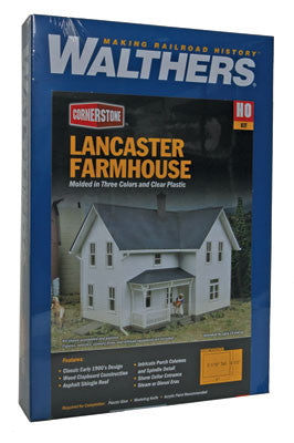 3333 Walthers Lancaster Farmhouse (Scale=HO) Cornerstone Part#933-3133