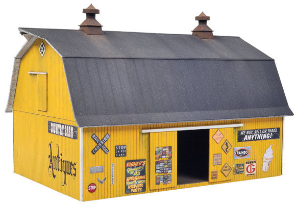 3339 Walthers Antiques Barn (Scale=HO) Cornerstone Part#933-3130