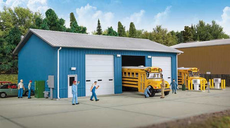 Walthers 933-3360 Bus Maintenance Garage HO Scale