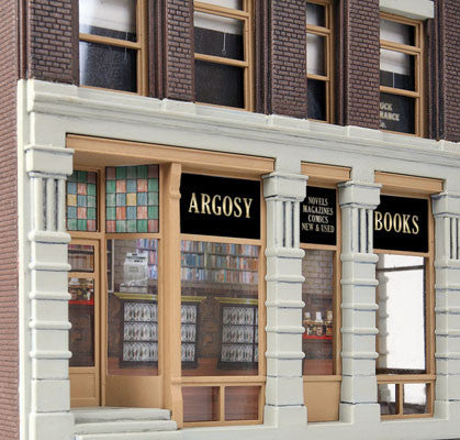 3466 Walthers Argosy Booksellers (Scale=HO) Cornerstone Part#933-3466