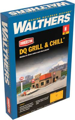 Walthers 933-3846 DQ Grill & Chill (R) (Scale=N) Cornerstone Part#933-3846
