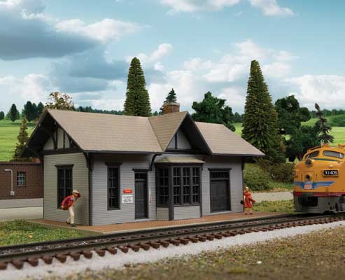 Walthers 933-3894 Golden Valley Depot Kit N Scale
