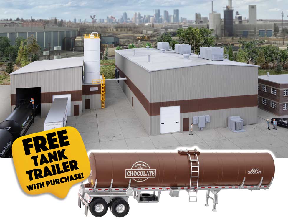 Image for 933-B4166 Choc Factory w/Trailer