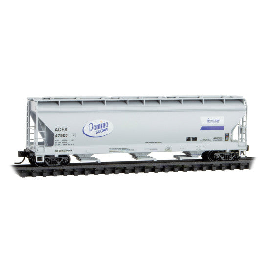 Micro-Trains 094 00 940 3-Bay Covered Hopper - ACFX Domino Sugar Rd# 47500 N Scale