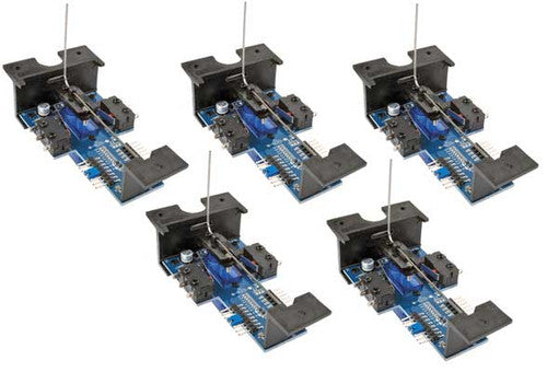 Walthers 942-502 Horizontal Switch Machine 5 Pack (Horizontal Mount) Part#942-502