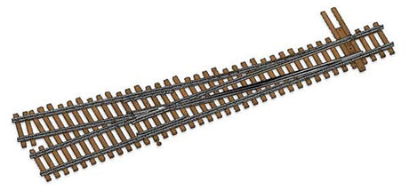 Walthers 948-10014 Code 100 Number 4 Right Hand Turnout - Nickle Silver DCC Friendly HO Scale