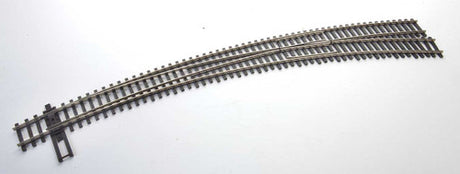 Walthers 948-83064 Code 83 DCC-Friendly Curved Right Hand Turnout - 24 and 28" Radii HO Scale