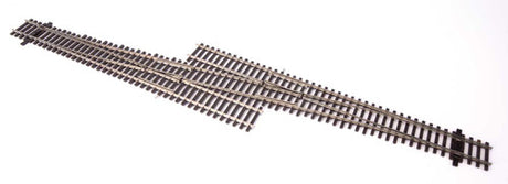 Walthers 948-83075 Code 83 DCC-Friendly Number 6 Left Hand Single Crossover Turnout HO Scale