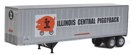 Walthers 949-2506 40' Trailmobile Trailer 2-Pack Illinois Central - Assembled HO Scale SceneMaster