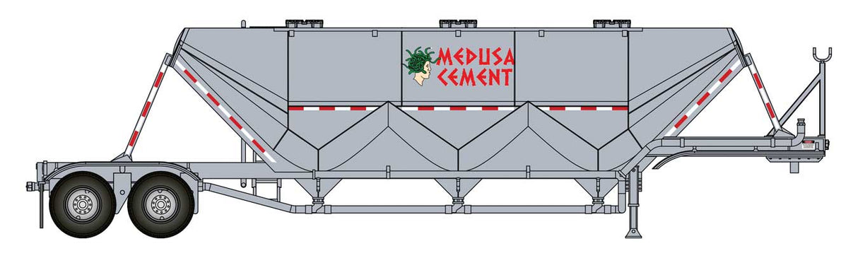 Image for 949-2621 Dry Bulk Trailer Medusa