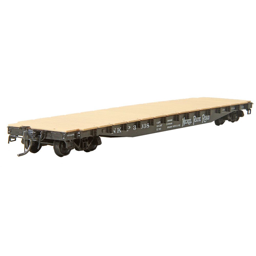 Kadee 9505 50 Ton AAR Flat Car Nickel Plate NKP #3038 HO Scale