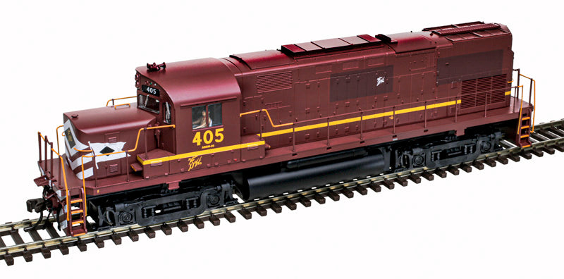 Atlas 10004747 Alco C420 Low Nose - Sound and DCC - Master(R) Gold - Delaware & Hudson #409 (Ex-LV, Cornell Red, yellow) HO Scale