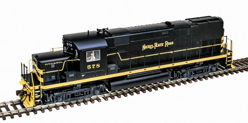 Atlas 10004749 Alco C420 Low Nose - Sound and DCC - Master(R) Gold - Nickel Plate Road #578 (black, yellow) HO Scale