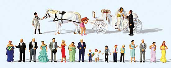 Image for 590-13011 Wedding Group w/Carriage