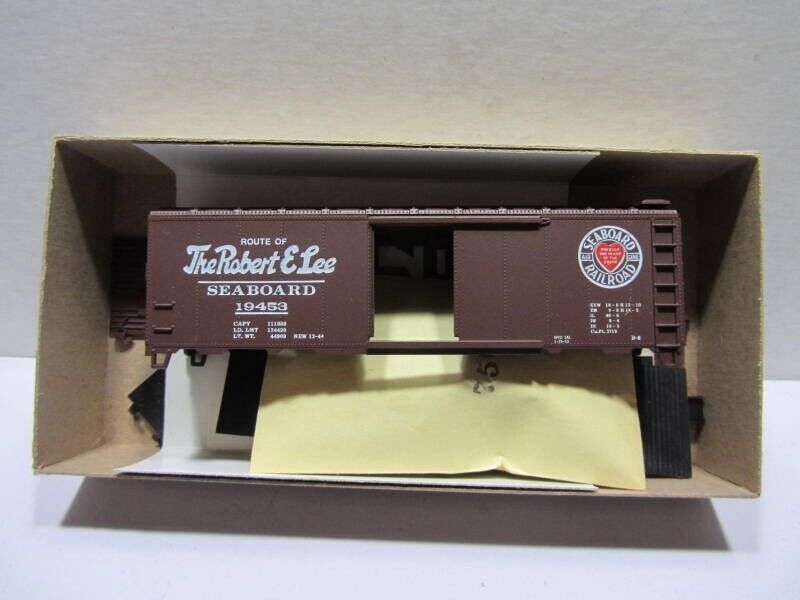 Bev-Bel 1084-1/2 40' Boxcar (PRE-1950) SAL Seaboard Air Line "Courteous" #14795 HO Scale