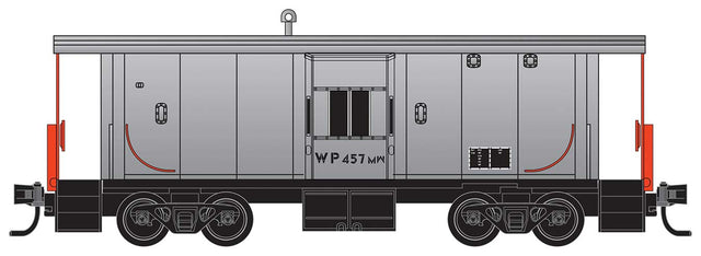 Image for 489-13000300 MOW Caboose WP #457MW