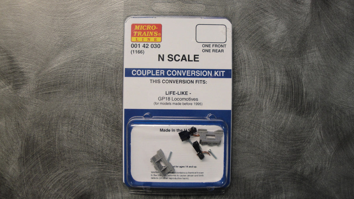 00142030 MICRO TRAINS / 001 42 030 COUPLER CONVERSION KIT-  (SCALE=N)   (1166)