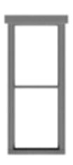 Image for 293-8244 Window 1/1 Dbl Hung 12/