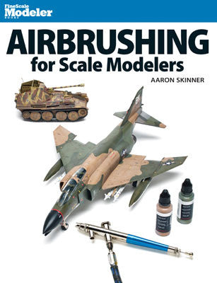 Kalmbach Publishing Co 12485 Book -- Airbrushing for Scale Modelers (Softcover, 128 Pages)