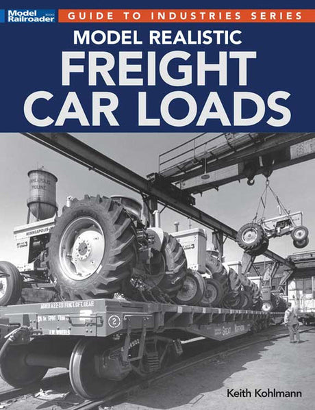 Kalmbach Publishing Co  12838 Model Realistic Freight Car Loads -- Softcover, 112 Pages