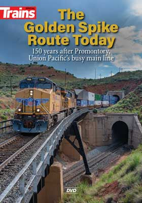 Kalmbach Publishing Co 15208 The Golden Spike Route Today DVD -- 60 Minutes