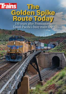 Kalmbach Publishing Co  15208 The Golden Spike Route Today DVD -- 60 Minutes