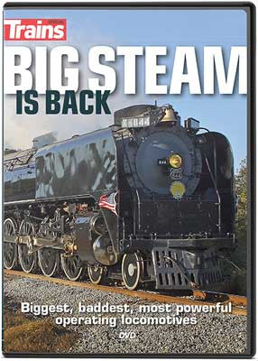 Kalmbach Publishing Co 15117 Big Steam Is Back DVD -- 90 Minutes