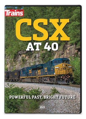 Kalmbach Publishing Co 15134 CSX at 40 DVD -- 60 Minutes
