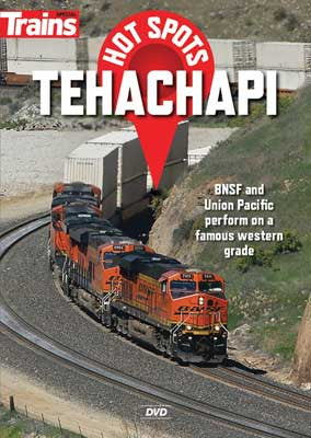 Kalmbach Publishing Co  15136 Trains Hot Spots: Tehachapi DVD -- 1 Hour, 15 Minutes