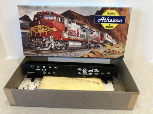 Bev-Bel 1346-2 50' Open Steel Gondola D&RG Denver & Rio Grande "The Action Road-Speed Print" #56412 HO Scale