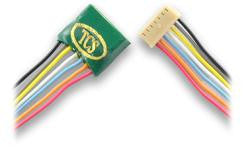 TCS 1490 JST7 Inline Connector (SCALE=ALL) Part #745-1490