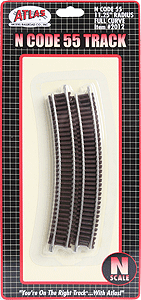 2012 Atlas / 11.25" RADIUS FULL Code 55 (Scale=N) #150-2012
