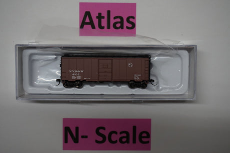 Atlas 50003362 40' PS-1 Boxcar NYS&W Susquehanna #401 N Scale