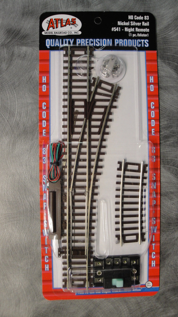 541 Atlas /   Remote Snap-Switch - Right Code 83 (Scale=HO) #150-541