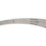 596 Atlas / Curved Turnout Right Hand- Customline(R) Mark IV - Inside Radius 22", Outside 30" Code 83 (Scale=HO) #150-596