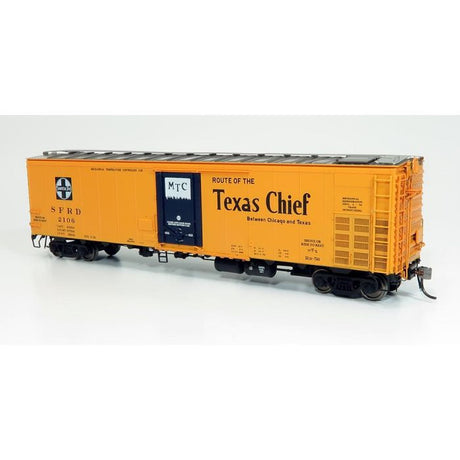 Rapido 15603-2157 Santa Fe RR-56 Mechanical Reefer: Texas Chief Slogan #2157 HO Scale