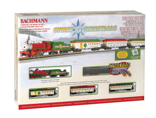 24017 Bachmann / Spirit of Christmas Train Set Scale = N Part # = 160-24017