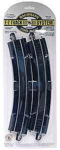 44429 Bachmann / E-Z Track 18" Radius Curved Rerailer 2 Pieces (Scale=HO) 160-44429