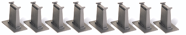 44472 Bachmann / E-Z Track Tall Pier Set 8 Pieces (Scale=HO) 160-44472