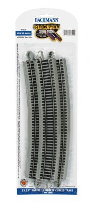 44504 Bachmann / E-Z Track NS 33.25" Radius Curved 5 Pieces (Scale=HO) 160-44504